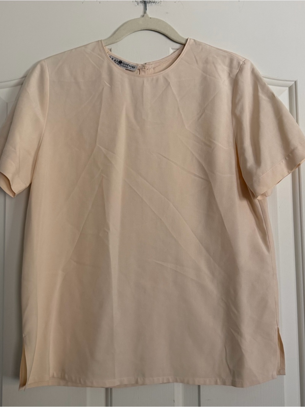 Real Clothes Saks Fifth Avenue 100% Silk Blouse — Size P